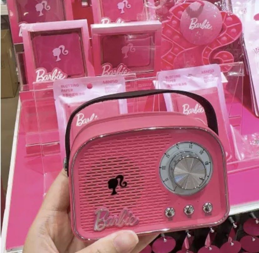 READY STOCK MINISO x BARBIE SERIES BLUETOOTH SPEAKER