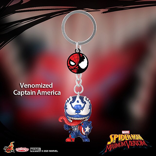 MISB Hot Toys Marvel Spider Man Maximum Venom Venomized Series Captain America Cosbaby Keychain Authentic Brand New Sealed Unopened in Mint Condition box Hobbies Toys Toys Games on Carousell