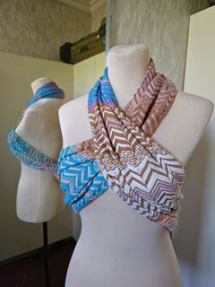 Missoni 2015 Zigzag Knit Wool Scarf