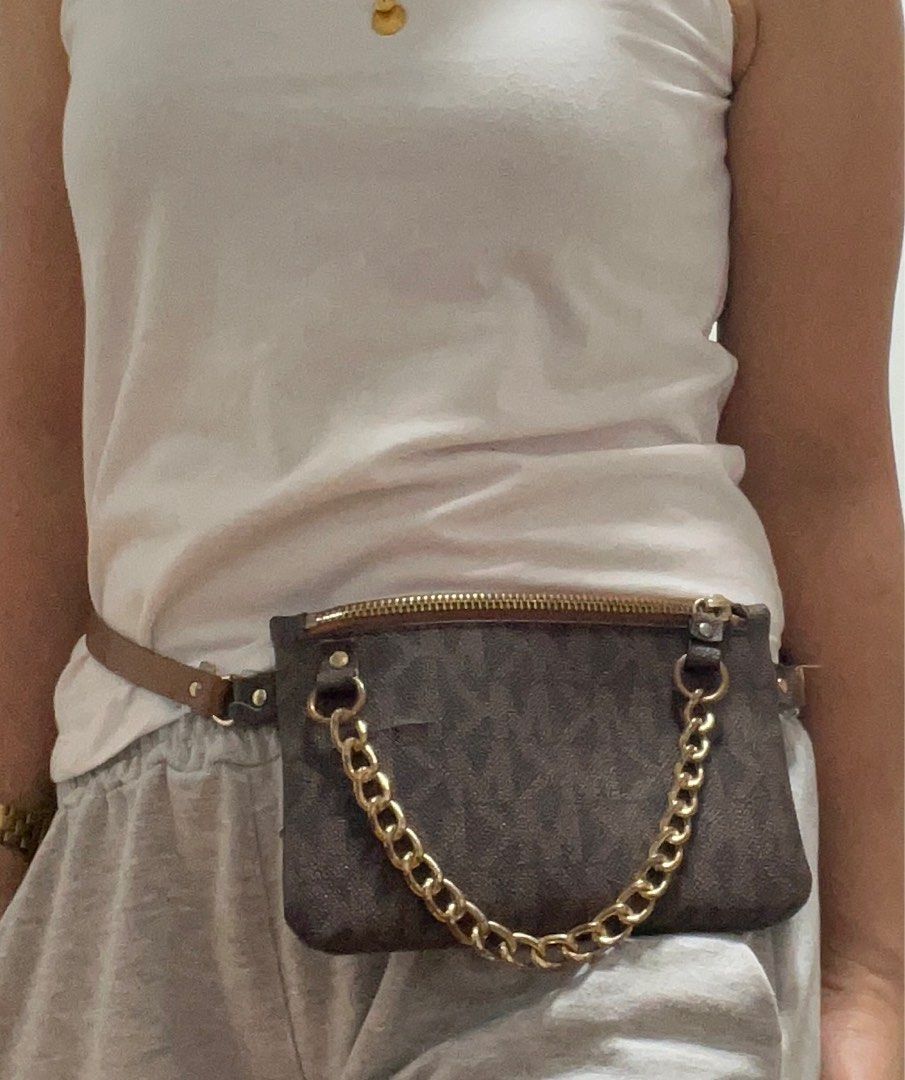 Pull chain hotsell belt bag