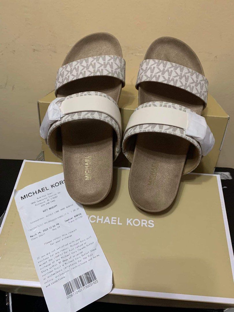 MK Sandals size 7 Women s Fashion Footwear Flats Sandals on