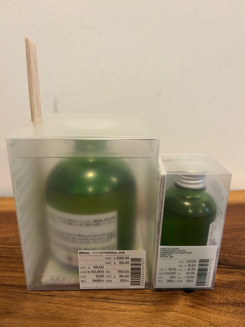 Muji Fragrance Set 250ml + 60ml, Furniture & Home Living, Home