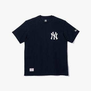 New Era MLB Taping New York Yankees Short Sleeve T-Shirt White XL Man