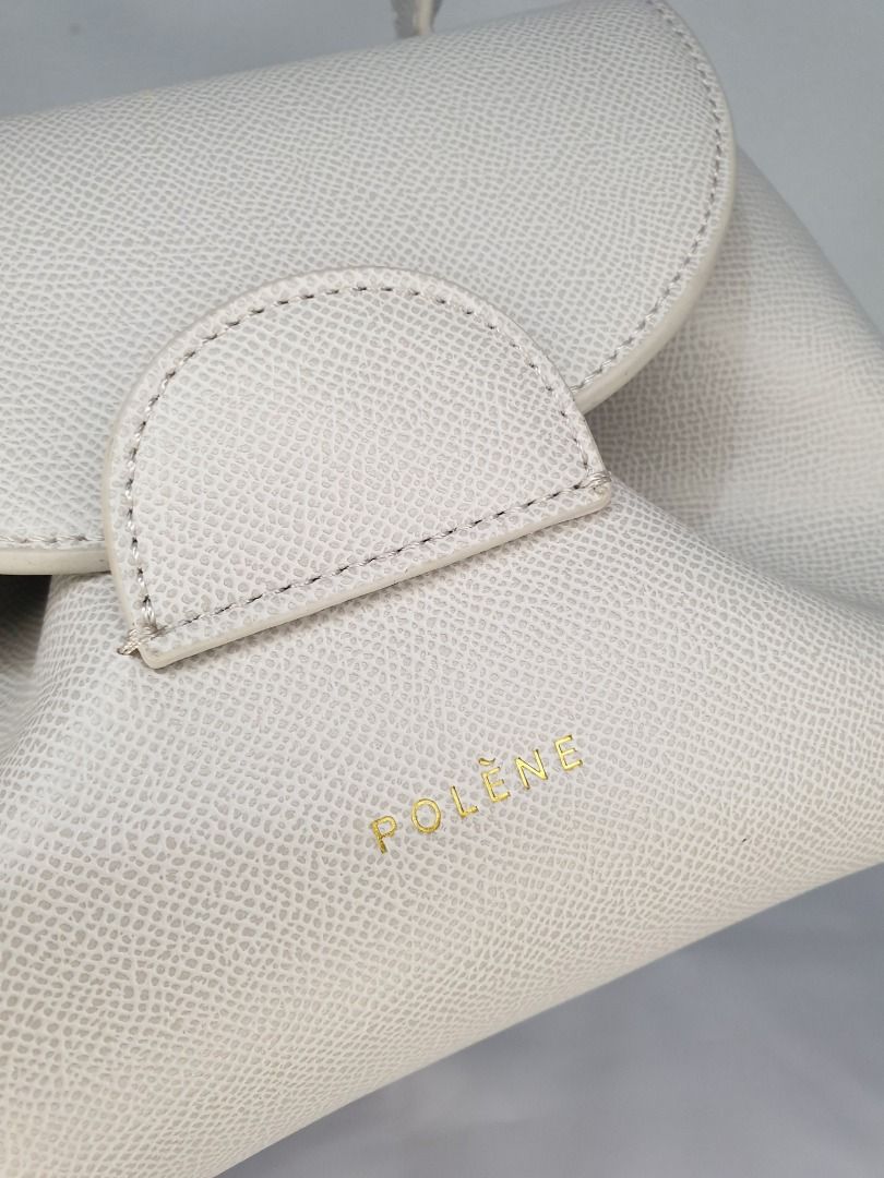 Numero Un Nano Textured Leather in Craie