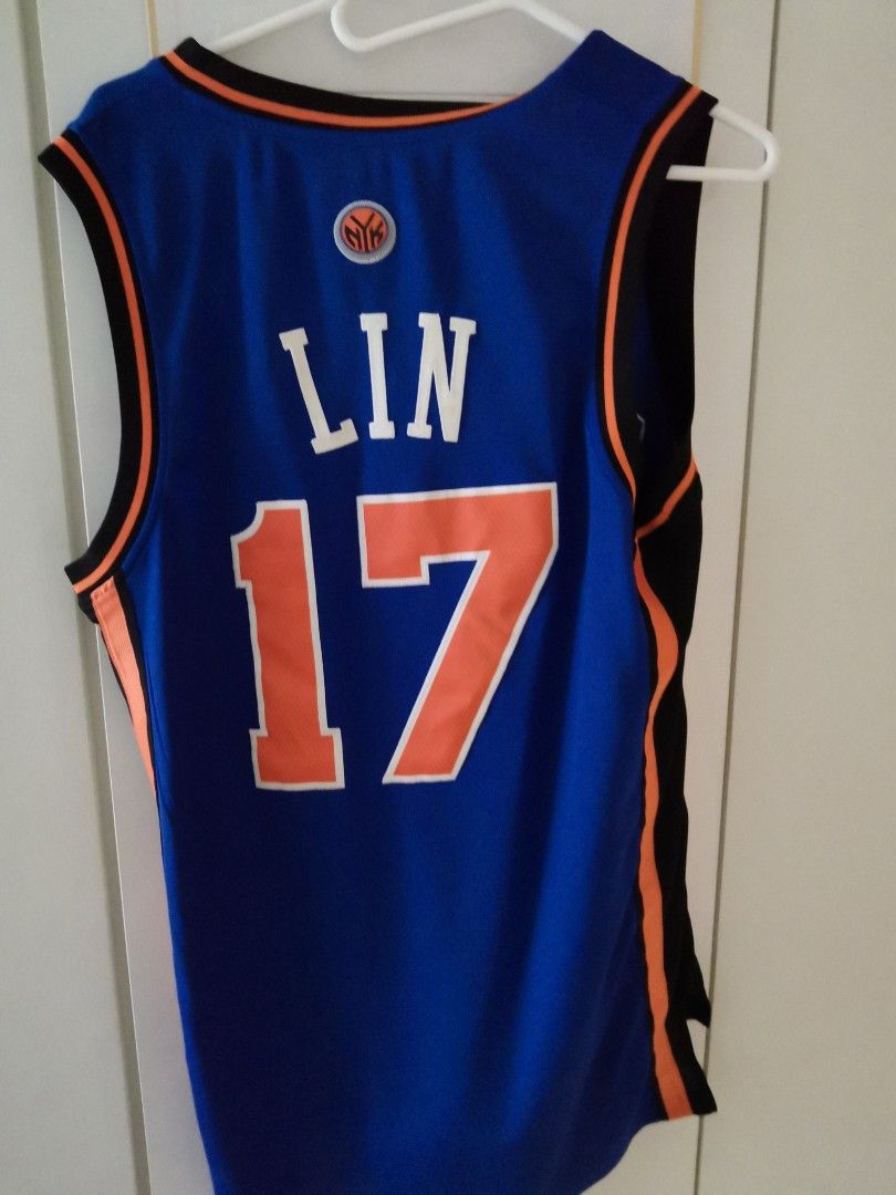 2011-12 Jeremy Lin Game Worn New York Knicks Jersey--Photo Matched, Lot  #56180