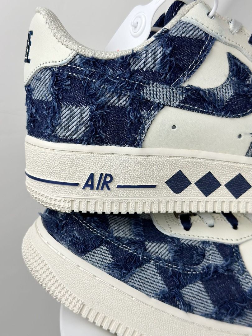 Supreme denim air best sale force 1