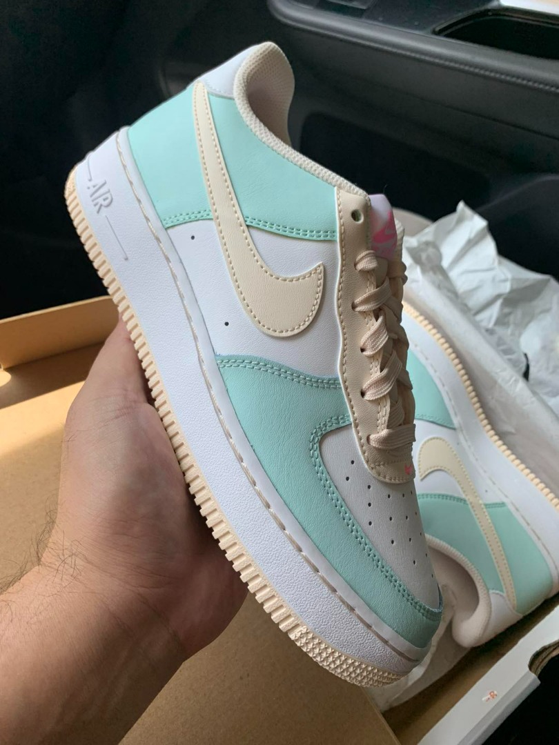 Nike Toddler Force 1 Low Jade Ice/Guava Ice-White-Pink Spell