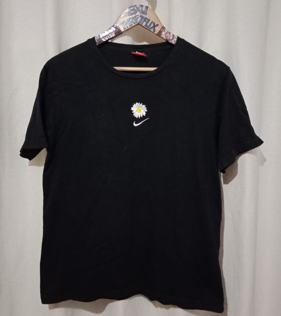 Nike Daisy Embroidered Tee (Off/Legit) on Carousell
