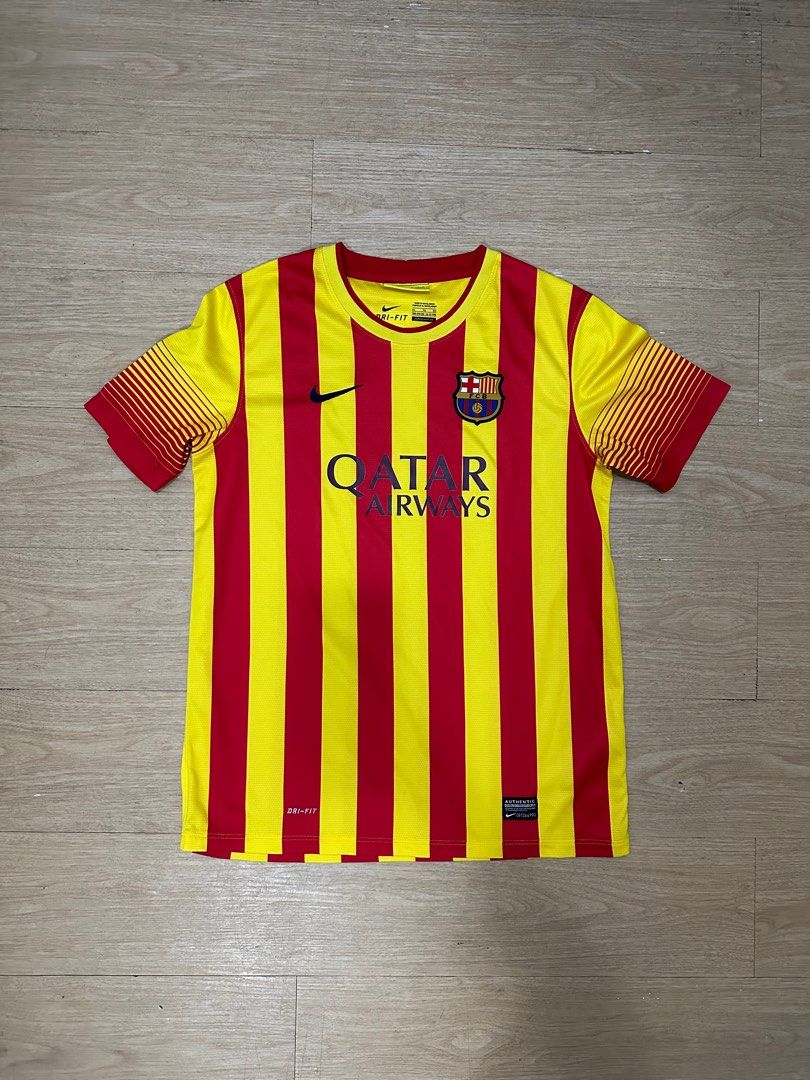 Nike FC Barcelona Jersey, Men's Fashion, Tops & Sets, Tshirts & Polo