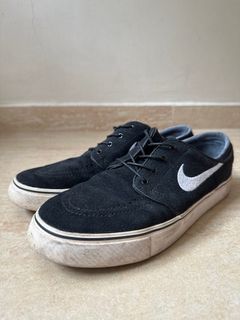 Nike Zoom Air Stefan Janoski SB Black Suede Men s Fashion