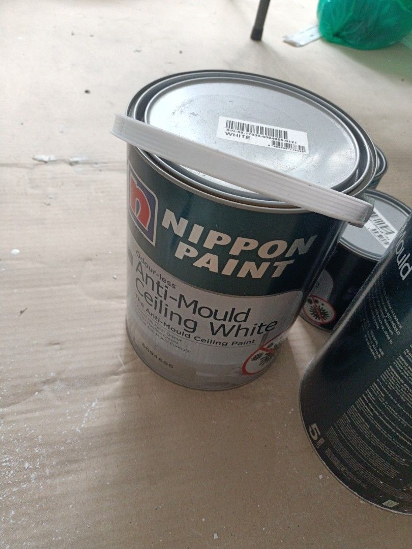 Nippon antimould ceiling white paint, Furniture & Home Living, Home