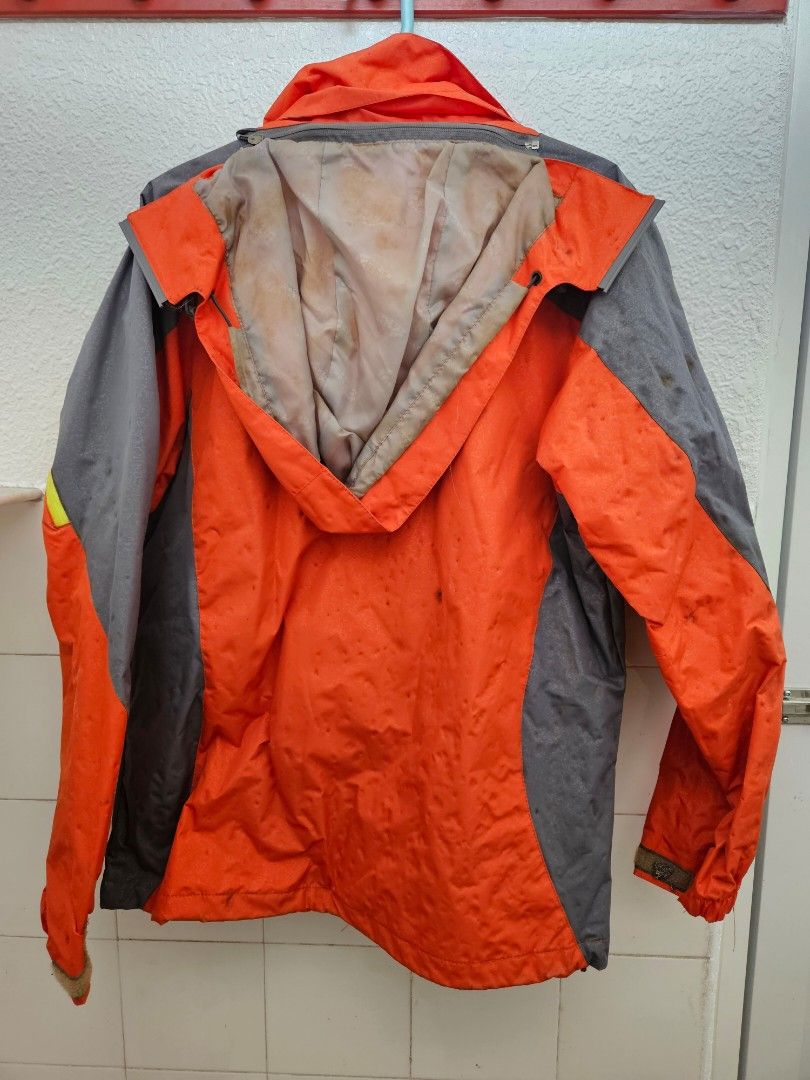 The North Face Hyvent Rain Jacket Orange - XL/XXL