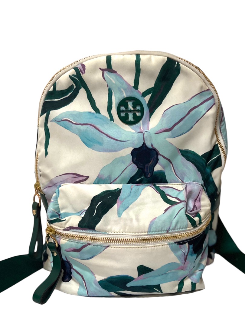 Tilda printed discount zip backpack