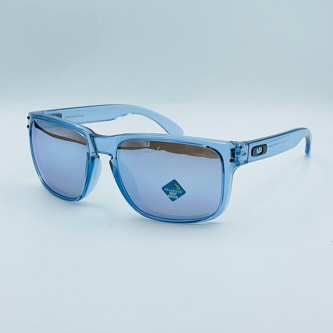 Oakley Holbrook Transparent Blue w Prizm Deep Water Polarized