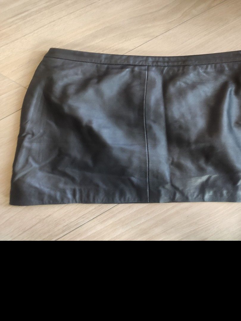 Oasis real leather mini skirt Women s Fashion Bottoms Skirts on