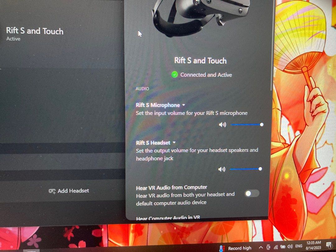 Oculus rift online s microphone