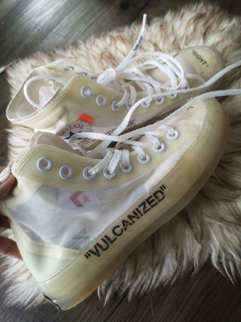 Used off white discount converse