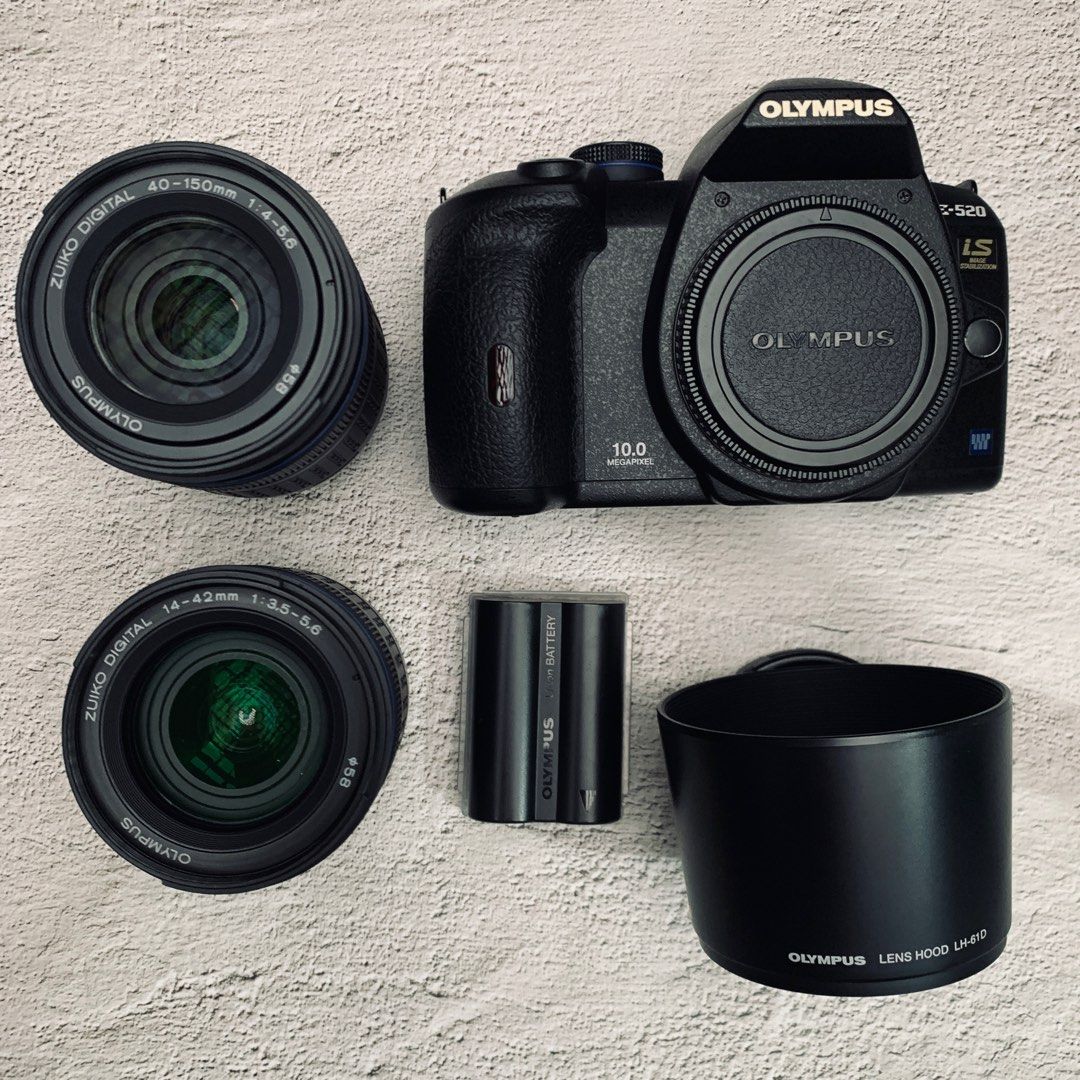 olympus e 520 video recording