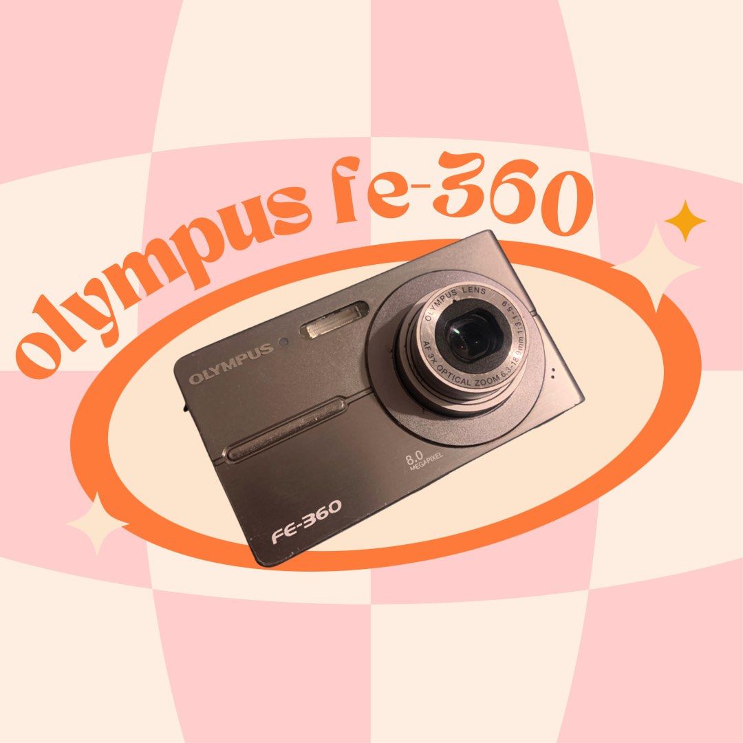 OLYMPUS FE360 digital camera digicam vintage on Carousell