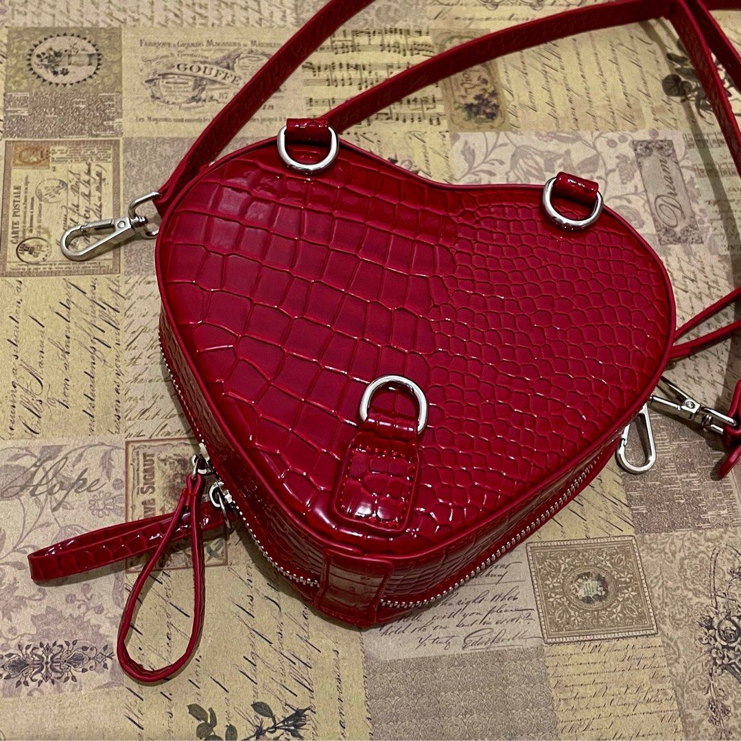 Vivienne Westwood Heart Shoulder Bag Backpack 2way Check [Used]