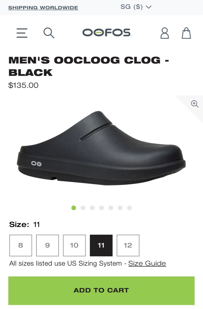 oofos clog