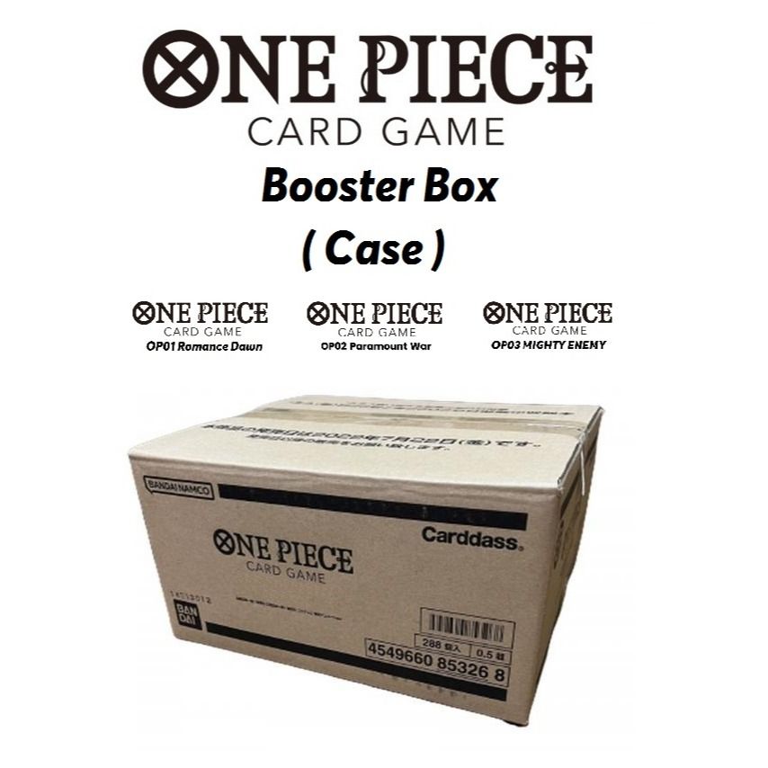 最後一箱現貨op04 case 原箱頂上決戰海賊王卡牌遊戲ONE PIECE opcg one
