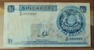 Orchid Series $1 999999 solid number discoloration