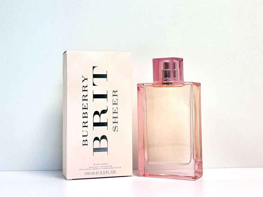 ORI BURBERRY BRIT SHEER EDT 100ML READY STOCK