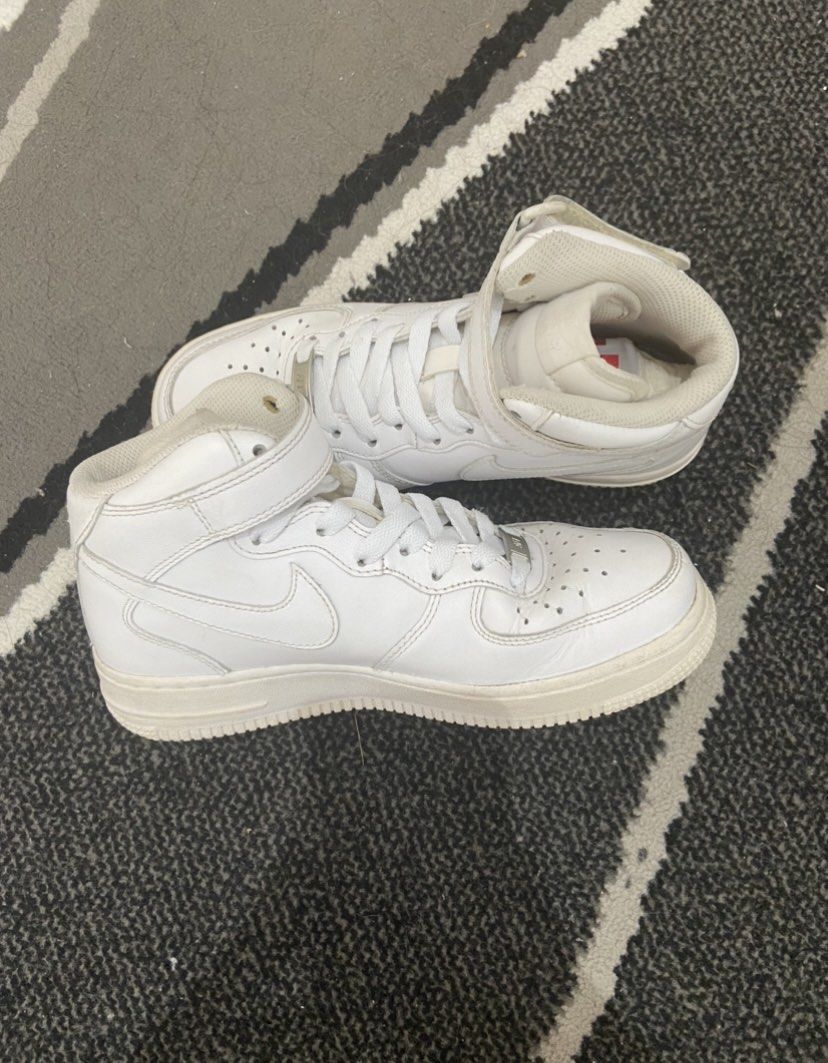 ORIGINAL NIKE AIR FORCE ONE MID WHITE