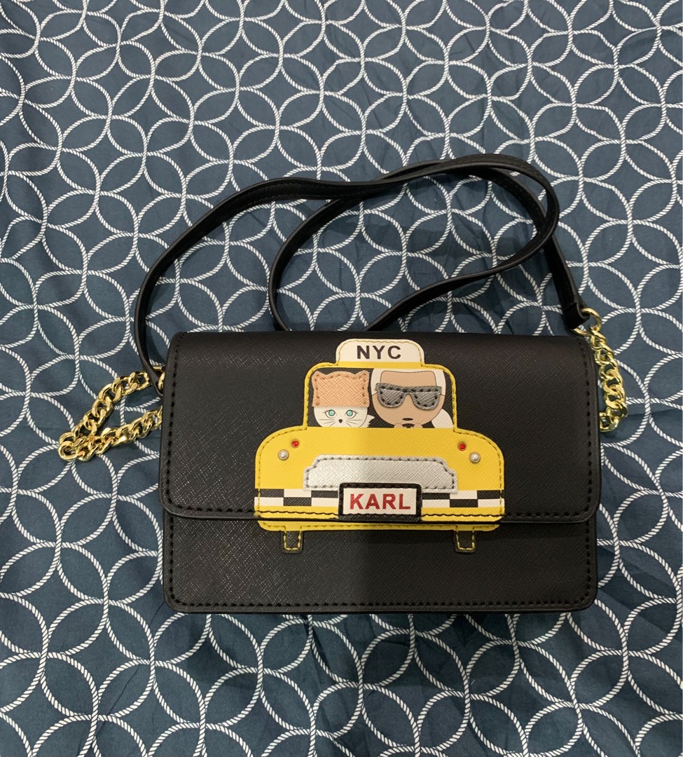 Original Karl Lagerfeld mini crossbody bag on Carousell