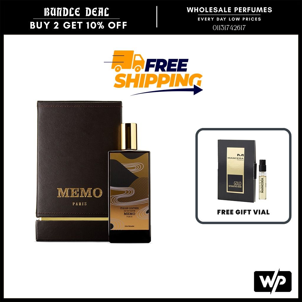 [ORIGINAL] MEMO PARIS ITALIAN LEATHER 75ML EDP FOR UNISEX, Beauty & Personal Care, Fragrance