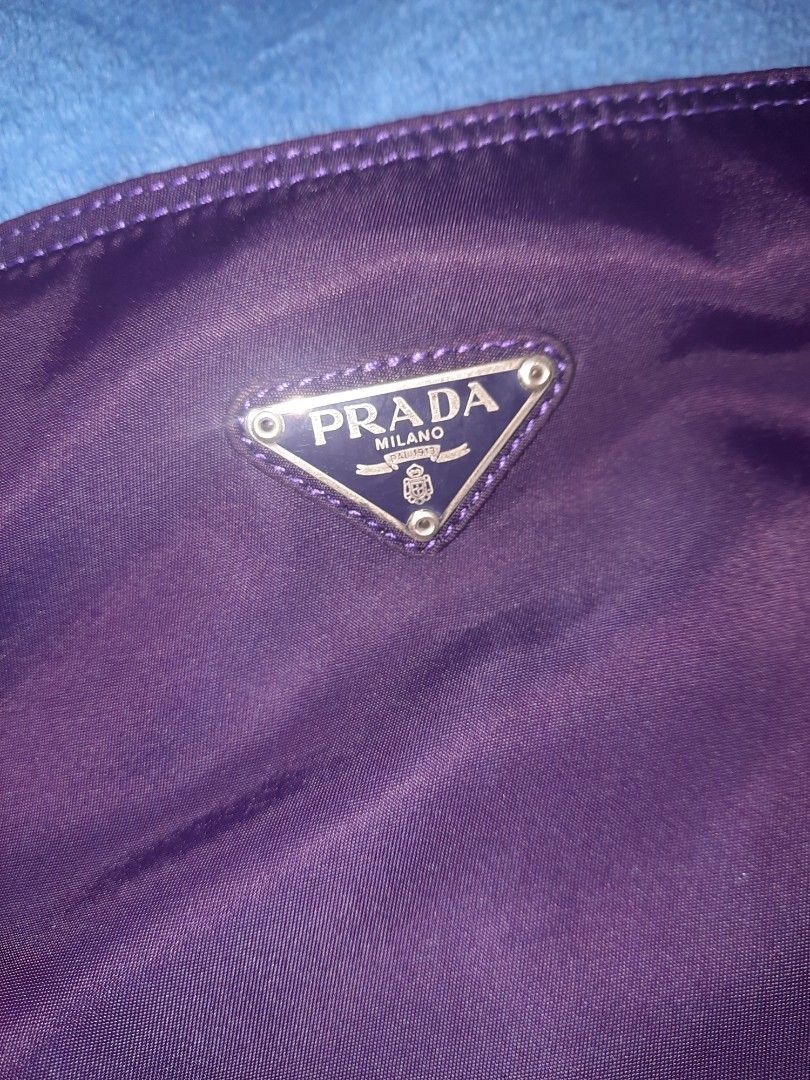 Original Prada Crossbody Violet, Luxury, Bags & Wallets on Carousell