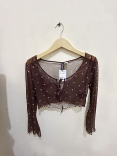 Outer - Blouse Transparan H&M | Ala Korea