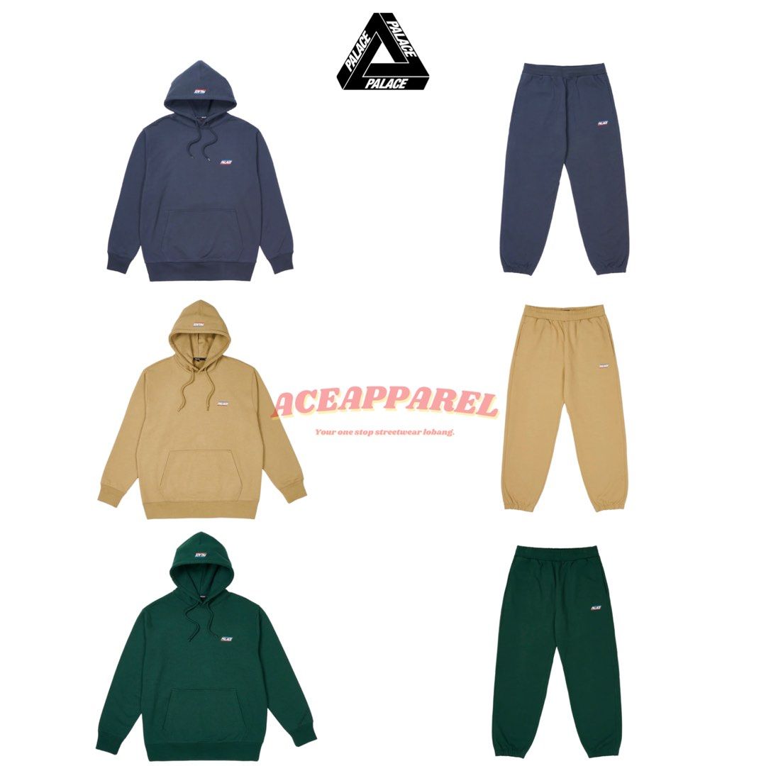 Palace Basically a Hood and Pants Men s Fashion Tops Sets