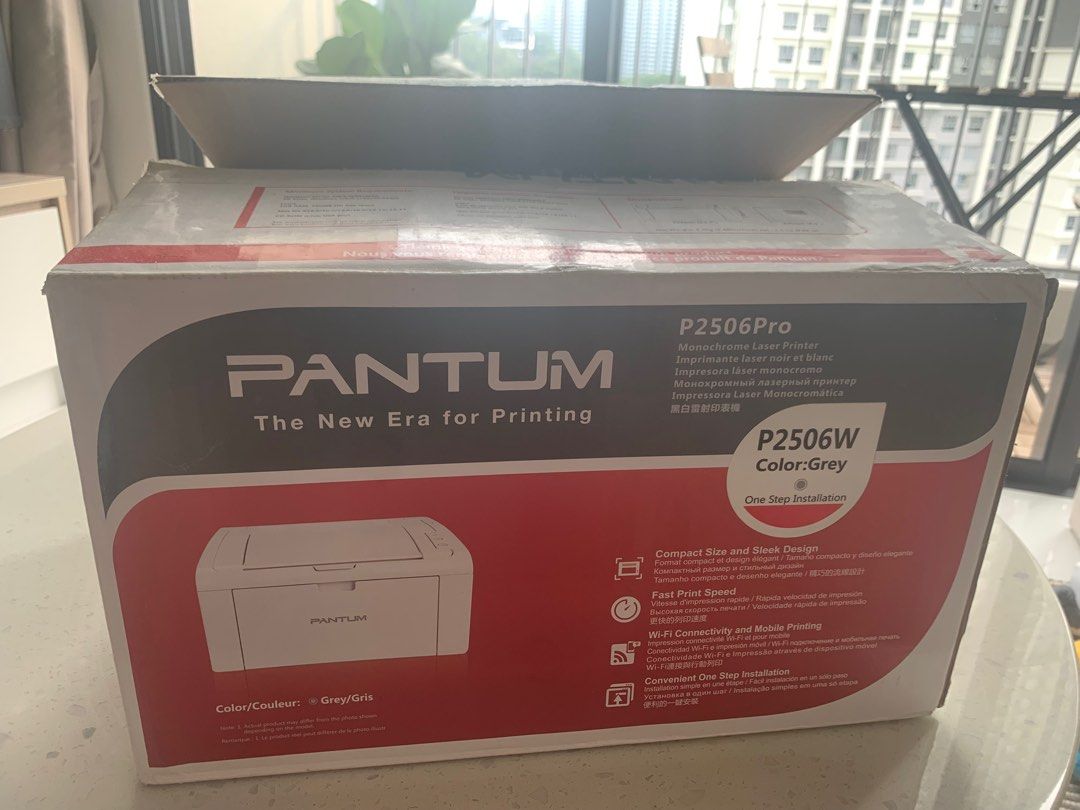 Pantum P2506W Laser Printer Monochrome, Computers & Tech, Printers ...
