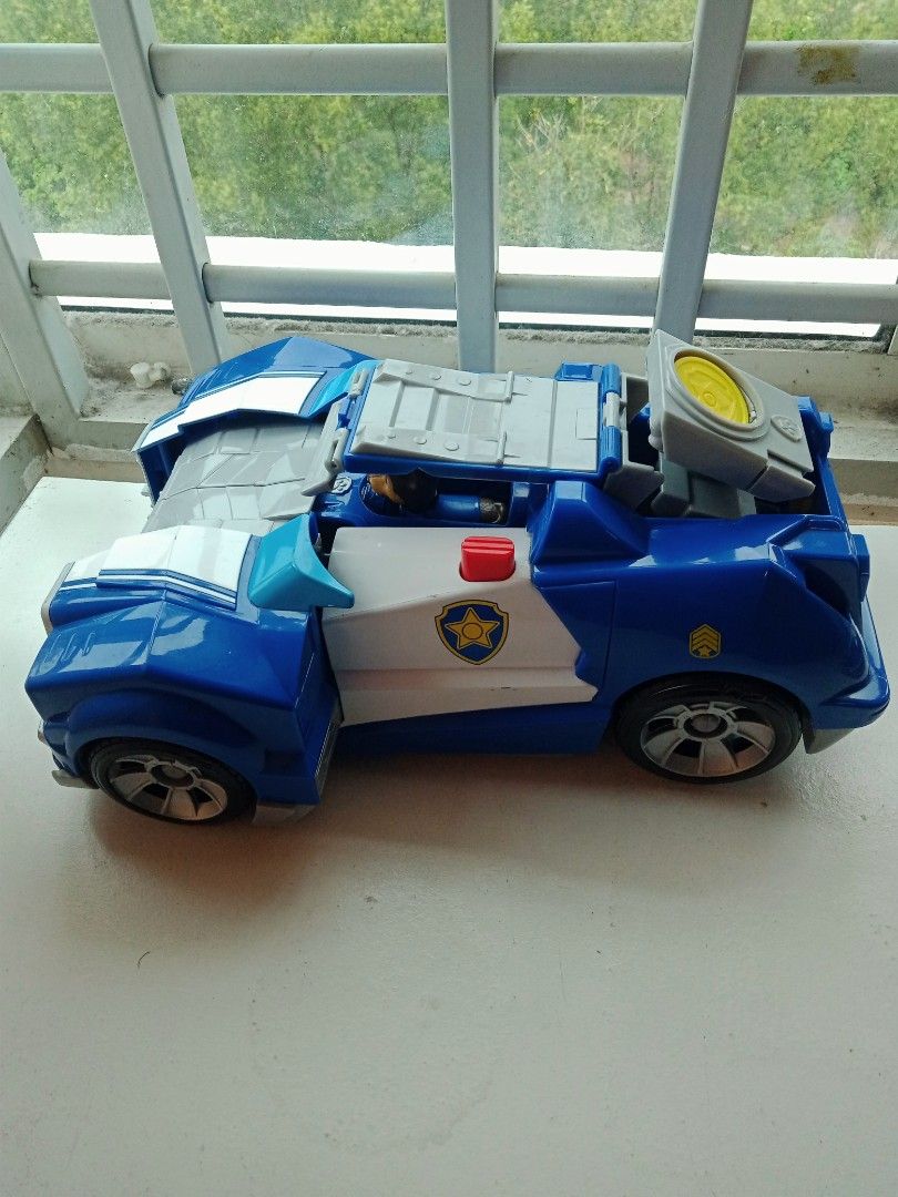 Paw Patrol, Chase 2in1 Transforming Movie City Cruiser Toy Car with