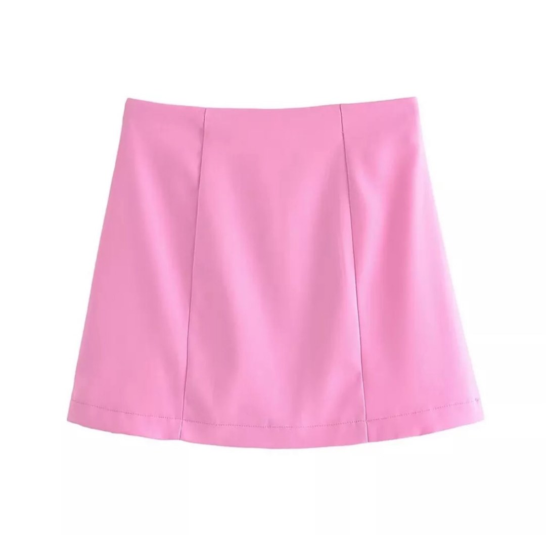 Pink mini skirt on Carousell