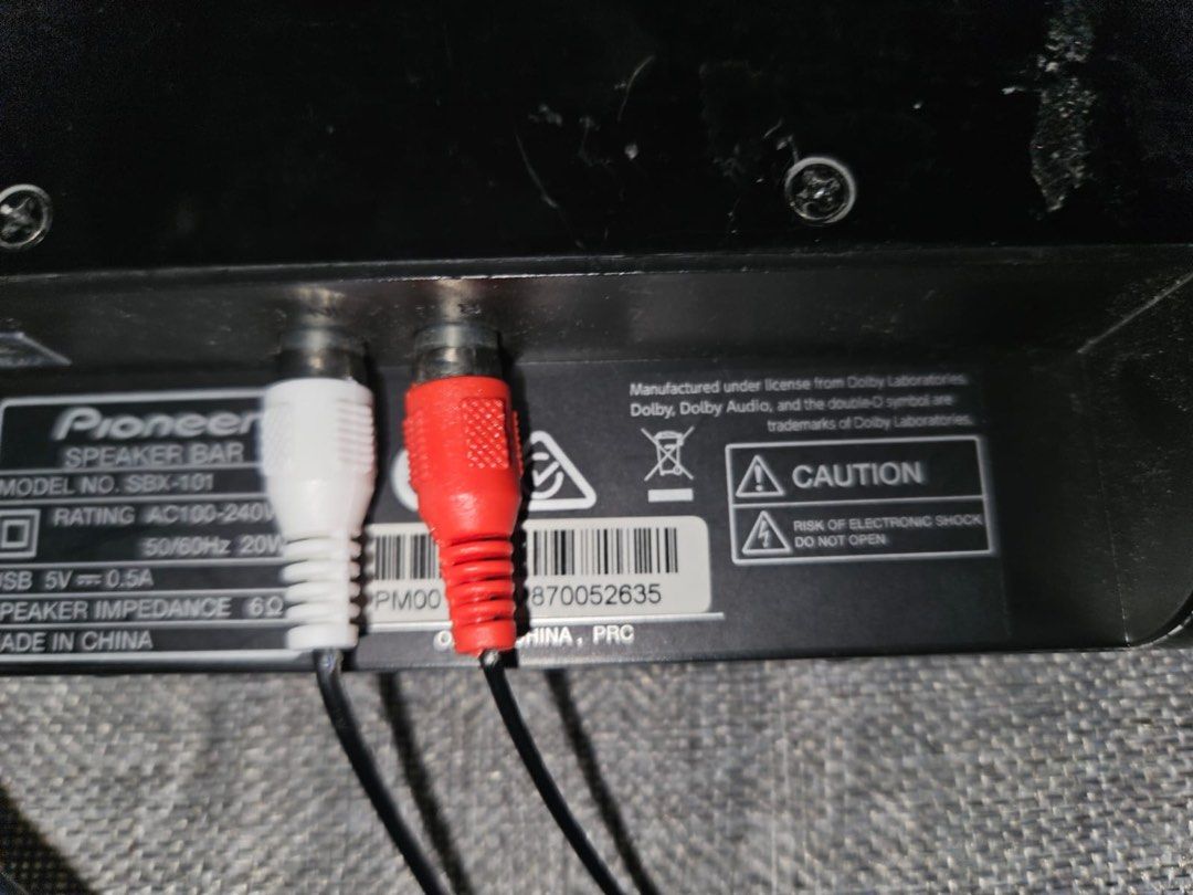 Pioneer Sound Bar, Audio, Soundbars, Speakers & Amplifiers on Carousell