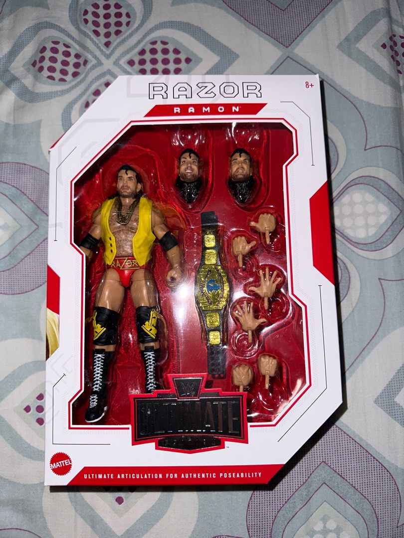 [PO + On Hand x1] WWE Mattel Elite Razor Ramon Ultimate (Scott Hall ...