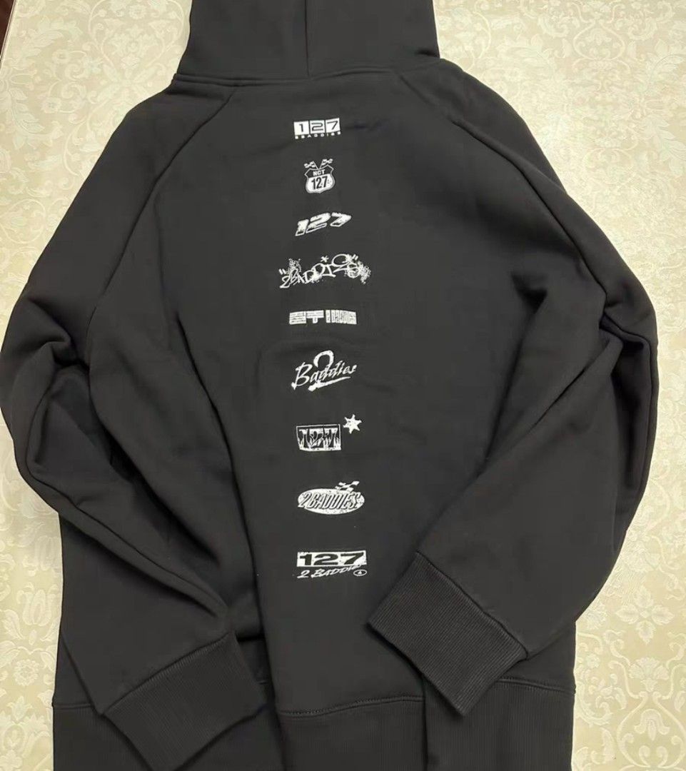 Nct regular top irregular hoodie