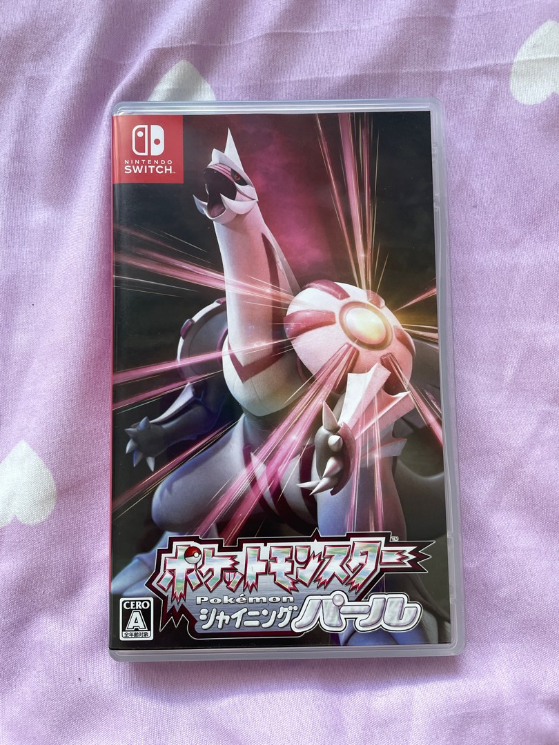 Pokemon Shining Pearl Nintendo Switch Game (Japanese Cover) on Carousell