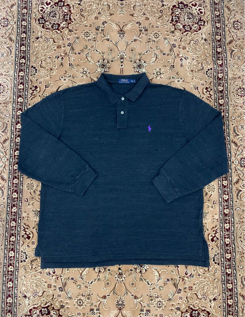POLO RALPH LAUREN XXL 2XL $125 casual polo shirt ivory lightweight men's