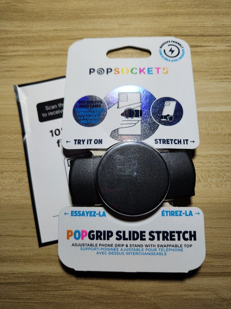 PopSockets Slide Stretch PopGrip, Mobile Phones  Gadgets, Mobile  Gadget  Accessories, Mounts  Holders on Carousell