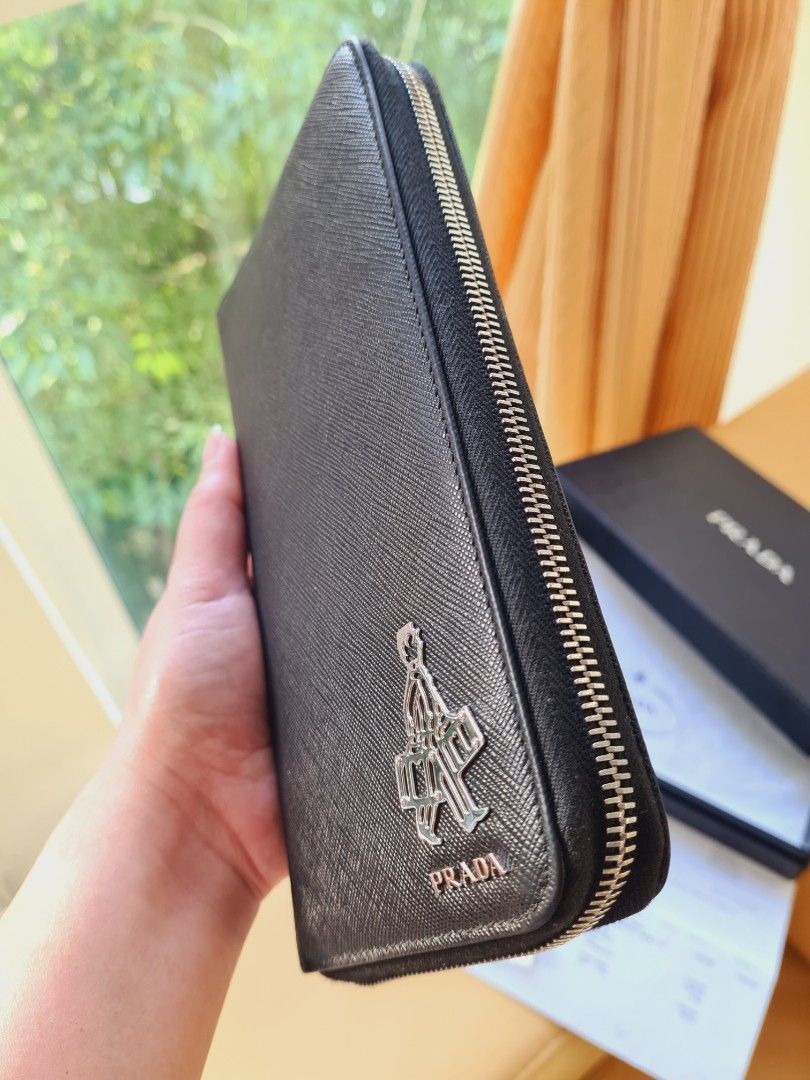 Prada neck wallet sales