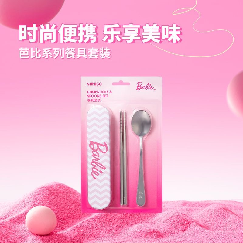 Barbie cutlery deals