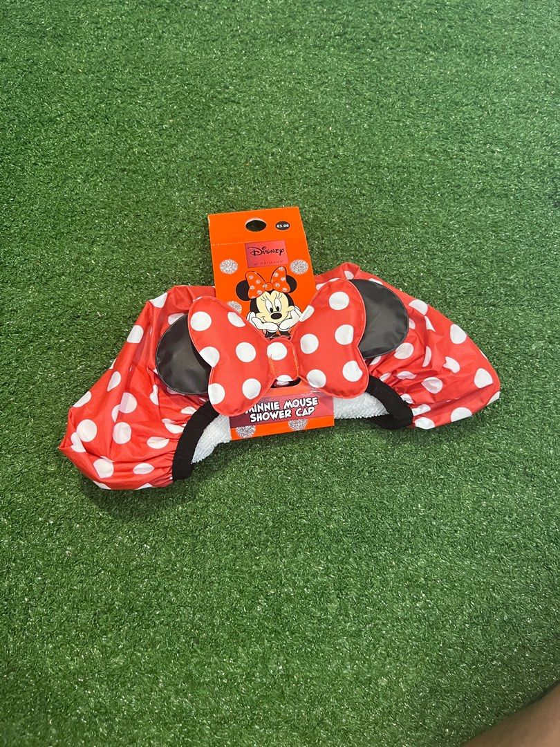 Primark Disney Shower Cap Minnie, Kesehatan & Kecantikan, Perawatan