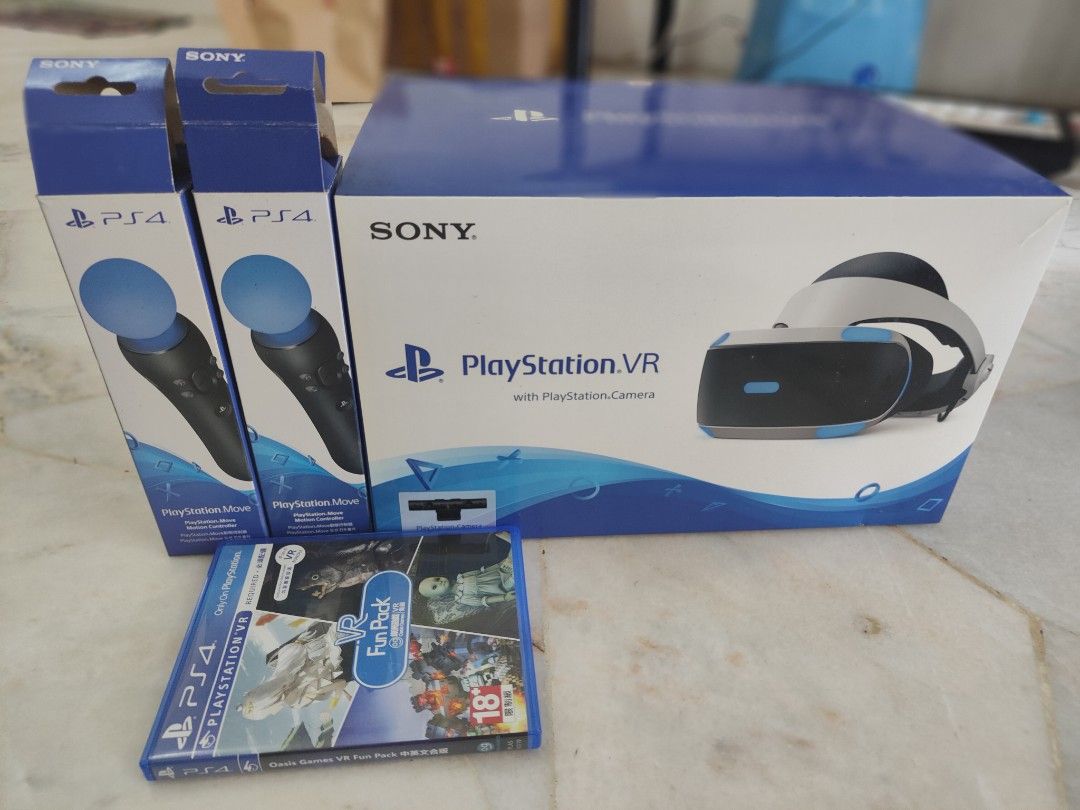 Psvr model 2 with 2 move