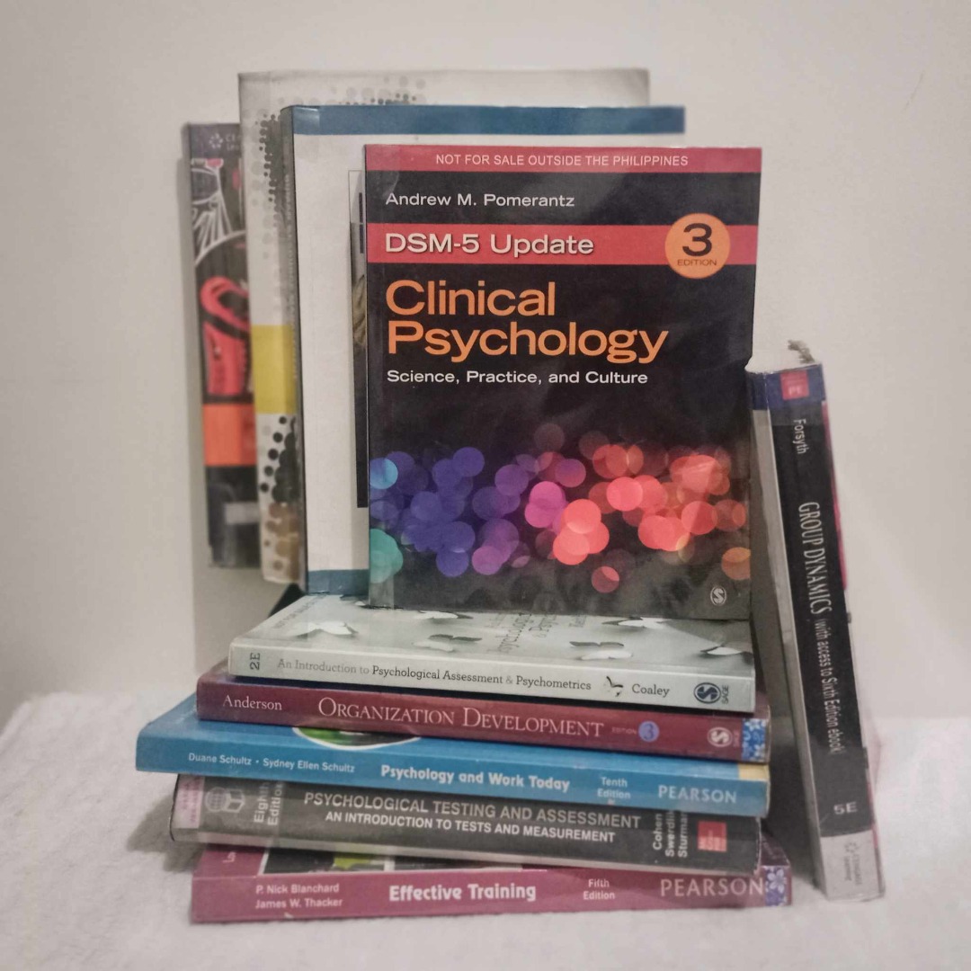 Psychology and Human Resource (HR) Books [pre-loved] on Carousell