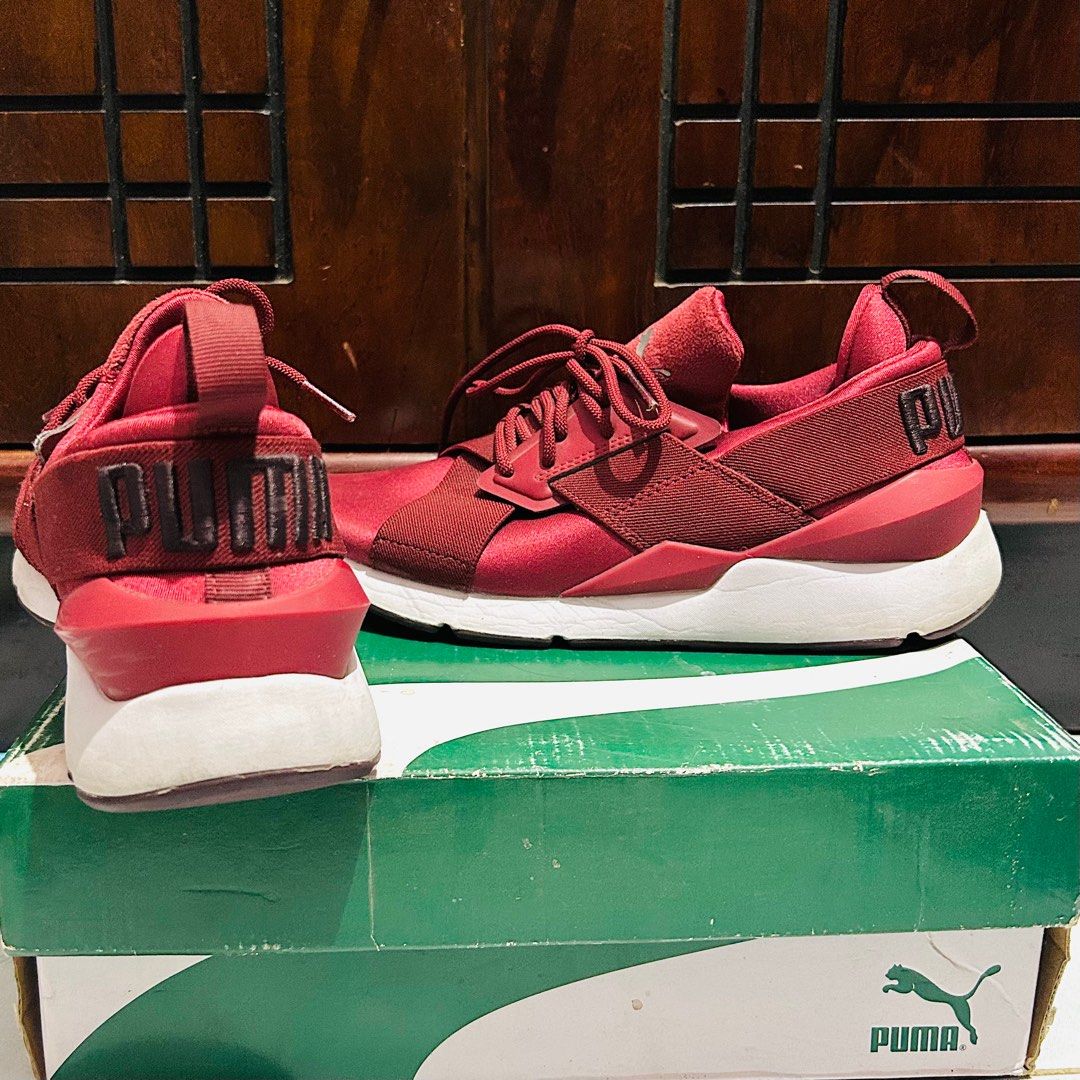 Puma Muse Satin II WN S maroon