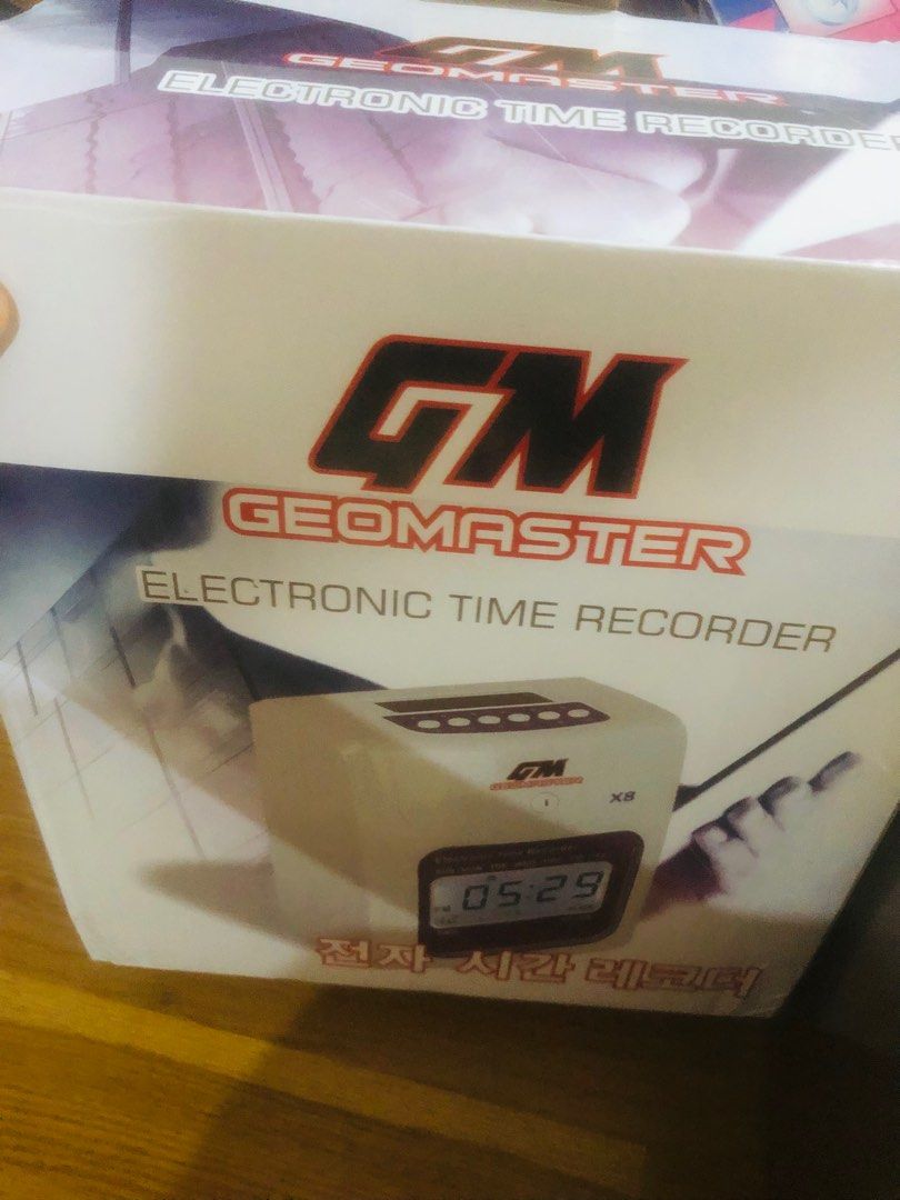GEOMASTER x8 /Punch Time Machine/punch card USED BY GOV OFFICE + 50